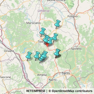 Mappa Loc. Rosceto, 06059 Todi PG, Italia (9.84071)
