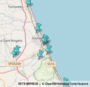 Mappa Lungomare Rodi, 64021 Giulianova TE, Italia (4.99818)