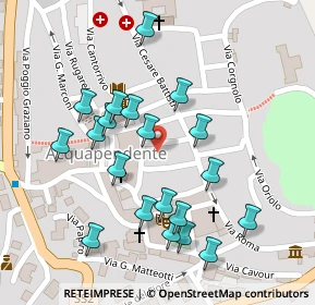 Mappa Corso Taurelli Salimbeni, 01021 Acquapendente VT, Italia (0.124)