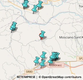 Mappa Piazza Vinciguerra, 64020 Bellante TE, Italia (5.255)