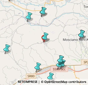 Mappa Piazza Vinciguerra, 64020 Bellante TE, Italia (6.6625)