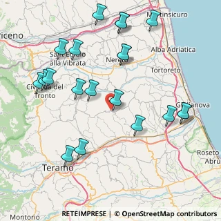 Mappa Viale Cesare Battisti, 64020 Bellante TE, Italia (9.7665)