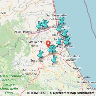 Mappa Viale Cesare Battisti, 64020 Bellante TE, Italia (12.00154)