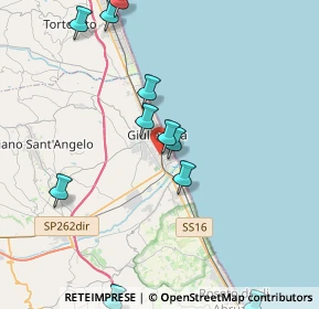 Mappa Via Cermignani, 64021 Giulianova TE, Italia (4.76636)