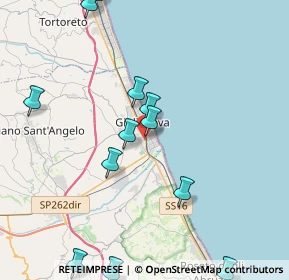 Mappa Via Cermignani, 64021 Giulianova TE, Italia (5.035)