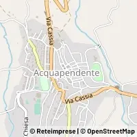 Karte Acquapendente