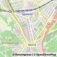 地图 Spoleto