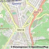 Hartă Spoleto