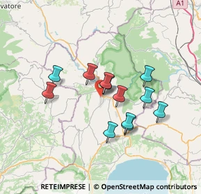 Mappa Via G. Carducci snc, 01021 Acquapendente VT, Italia (5.8925)