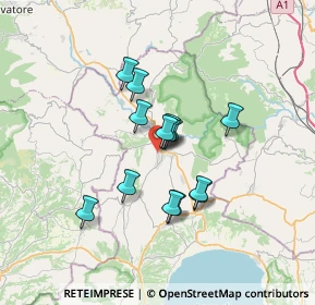 Mappa Via G. Carducci snc, 01021 Acquapendente VT, Italia (5.2)