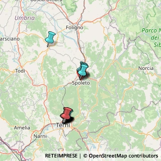 Mappa VIA DELLA CERQUIGLIA N., 06049 Spoleto PG, Italia (15.679)
