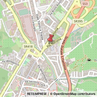 Mappa Via Nursina, 5, 06049 Spoleto, Perugia (Umbria)