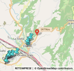 Mappa Loc.San Giorgio, 05018 Orvieto TR, Italia (3.36545)