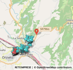 Mappa Loc.San Giorgio, 05018 Orvieto TR, Italia (2.6855)