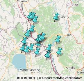 Mappa Loc.San Giorgio, 05018 Orvieto TR, Italia (12.154)