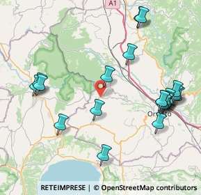 Mappa Località Alfina Trattoio, 05014 Castel Viscardo TR, Italia (9.788)