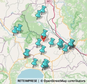 Mappa Località Alfina Trattoio, 05014 Castel Viscardo TR, Italia (8.2335)