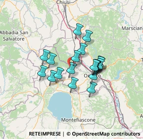 Mappa Località Alfina Trattoio, 05014 Castel Viscardo TR, Italia (10.5245)