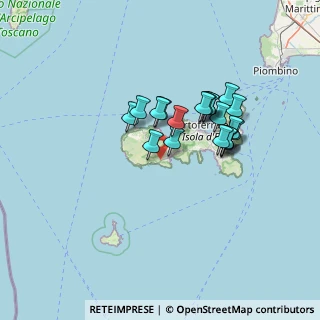 Mappa SP 25, 57034 San Piero , 57034 San Piero (11.3765)