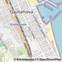 Mapa Giulianova