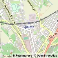 Karte Spoleto