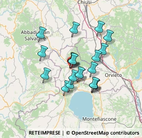 Mappa Via Cassia sud, 01021 Acquapendente VT, Italia (11.2515)