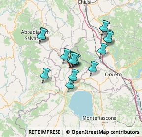 Mappa Via Cassia sud, 01021 Acquapendente VT, Italia (11.205)