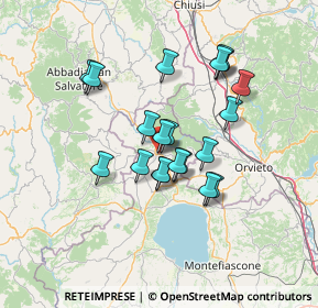 Mappa Via Cassia sud, 01021 Acquapendente VT, Italia (11.785)