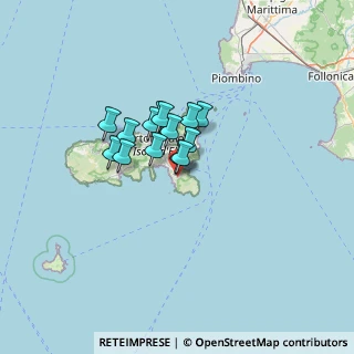 Mappa Località Campo all'Orto, 57031 Capoliveri LI, Italia (8.235)