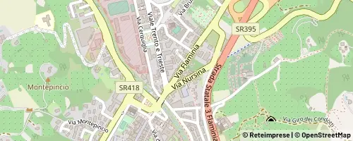 Mappa Spoleto