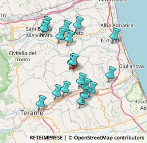 Mappa Via Molise, 64020 Bellante TE, Italia (7.095)