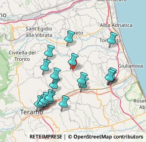 Mappa Via Molise, 64020 Bellante TE, Italia (7.90368)