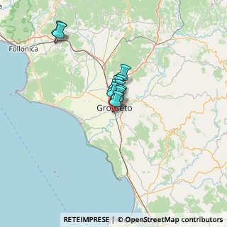 Mappa Via Alberto Sordi, 58100 Grosseto GR, Italia (8.22)