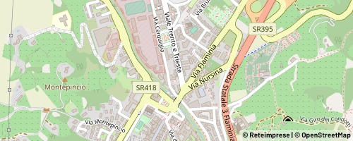 Mappa Spoleto