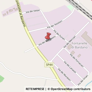 Mappa Via dei Falegnami, 4, 05018 Orvieto, Terni (Umbria)