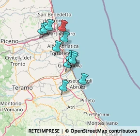 Mappa Via Giardino, 64021 Giulianova TE, Italia (10.13667)