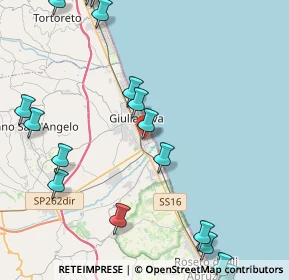 Mappa Via Treviso, 64021 Giulianova TE, Italia (6.4)