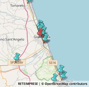 Mappa Via Treviso, 64021 Giulianova TE, Italia (3.75231)