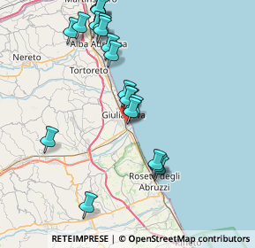 Mappa Via Treviso, 64021 Giulianova TE, Italia (8.3865)