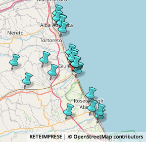 Mappa Via Treviso, 64021 Giulianova TE, Italia (7.441)