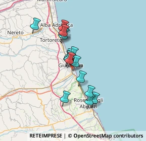 Mappa Via Treviso, 64021 Giulianova TE, Italia (5.49375)