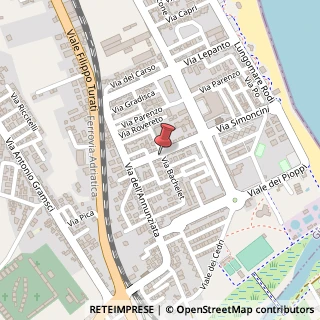 Mappa Via Simoncini, 14, 64021 Giulianova, Teramo (Abruzzo)