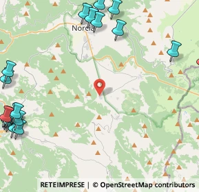 Mappa Via Conte Rosso, 06046 Norcia PG, Italia (7.193)