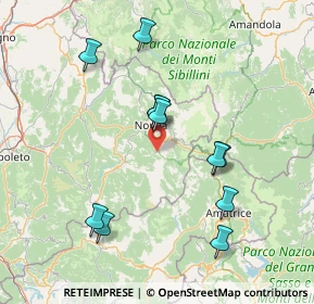 Mappa Via Conte Rosso, 06046 Norcia PG, Italia (15.62182)