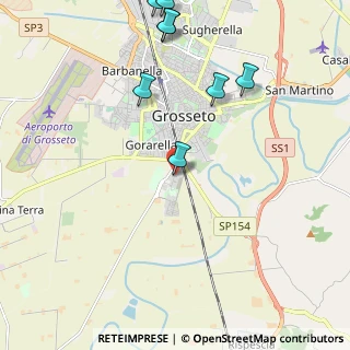 Mappa Via Davide Lazzeretti, 58100 Grosseto GR, Italia (3.47231)