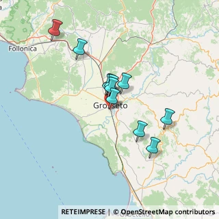 Mappa Via Davide Lazzeretti, 58100 Grosseto GR, Italia (11.45)