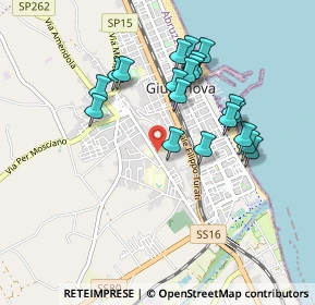 Mappa Viale Gramsci, 64021 Giulianova TE, Italia (0.8915)