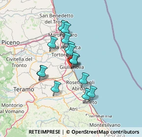 Mappa Viale Gramsci, 64021 Giulianova TE, Italia (10.98429)