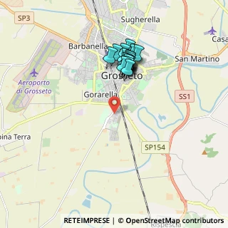 Mappa SS 1, 58100 Grosseto GR, Italia (1.682)