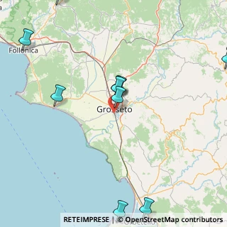 Mappa SS 1, 58100 Grosseto GR, Italia (32.38267)